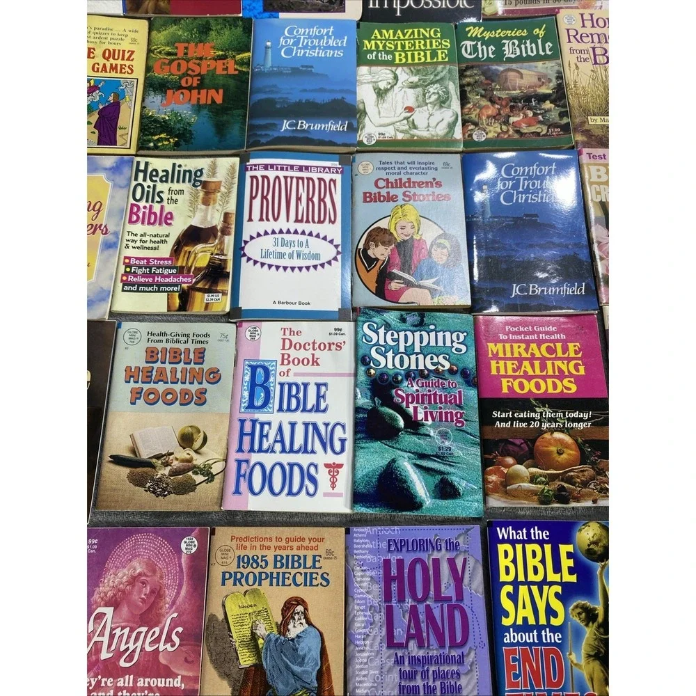 Vtg Christian Mini Book Booklet Lot Of 69 Inspirational Religious Healing Prayer